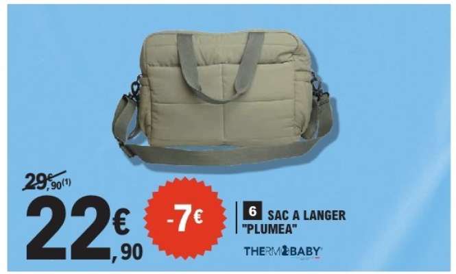 SAC A LANGER "PLUMEA"