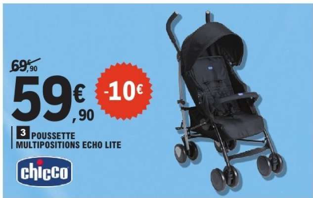 Poussette Multipositions Echo Lite