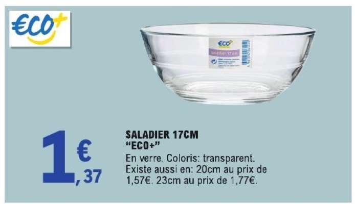 SALADIER 17CM "ECO+"