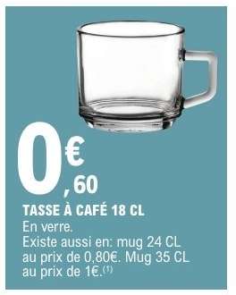 TASSE À CAFÉ 18 CL