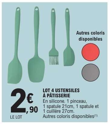 LOT 4 USTENSILES À PÂTISSERIE
