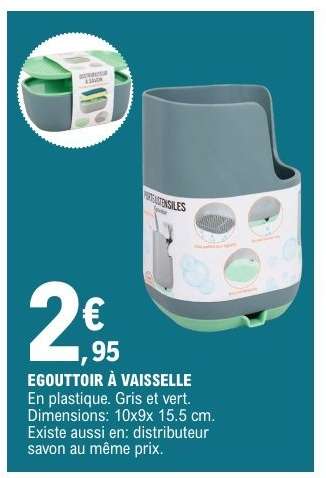 Egouttoir à vaisselle