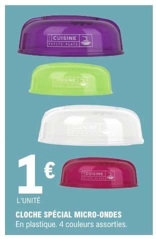 Cloche spécial micro-ondes
