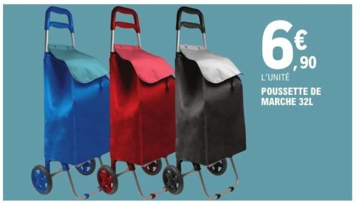 Poussette de marche 32L