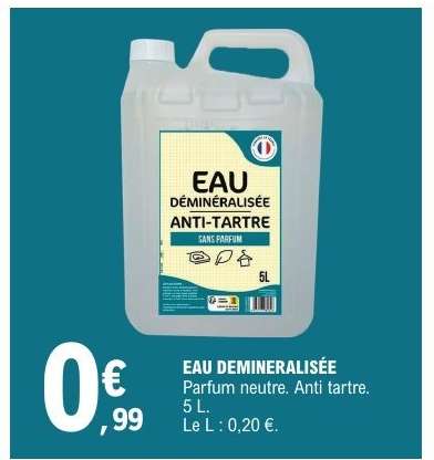 Eau Déminéralisée
