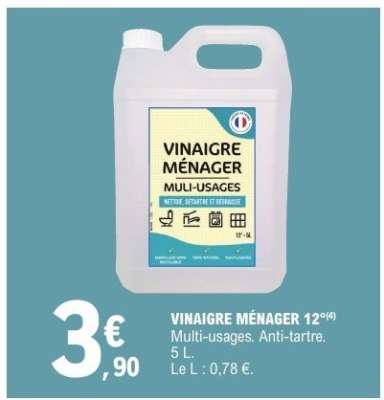VINAIGRE MÉNAGER 12°