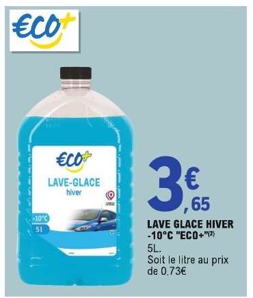 LAVE-GLACE HIVER -10°C "ECO+"