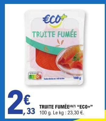 TRUITE FUMÉE "ECO+"