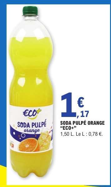 SODA PULPE ORANGE “ECO+”