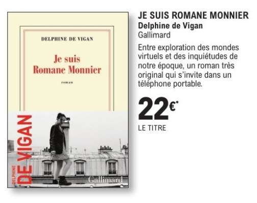 JE SUIS ROMANE MONNIER