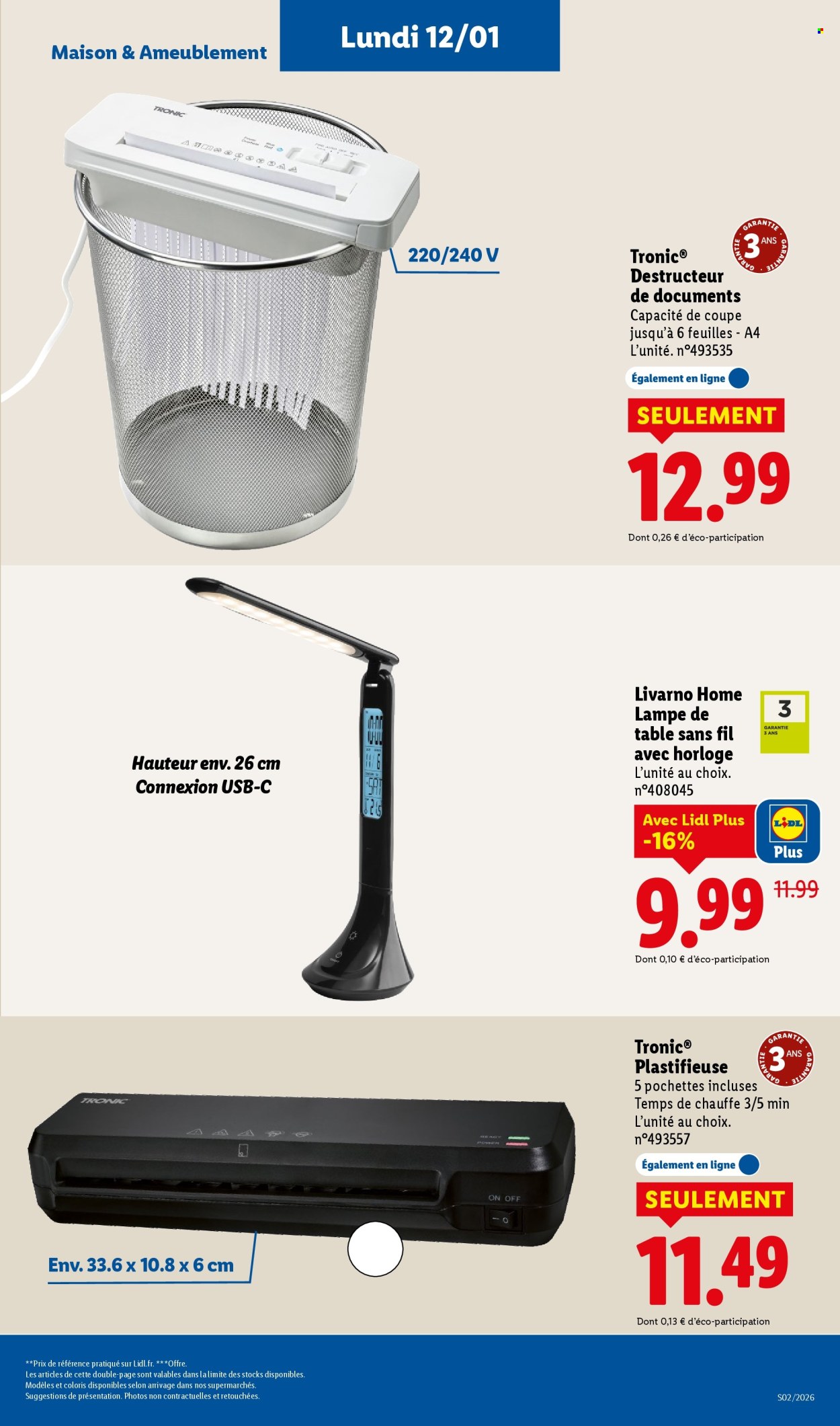 Catalogue Lidl - 12/01/2026 - 15/01/2026. Page 7