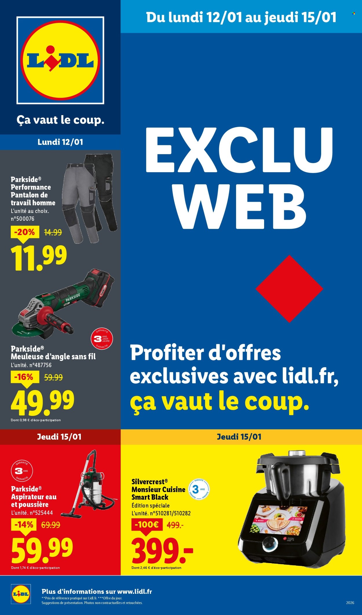 Catalogue Lidl - 12/01/2026 - 18/01/2026. Page 1