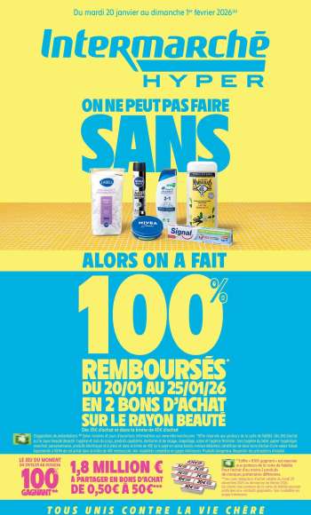 Catalogue Intermarché Hyper - 20/01/2026 - 01/02/2026.