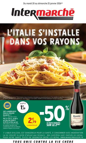Catalogue Intermarché Super - 20/01/2026 - 25/01/2026.
