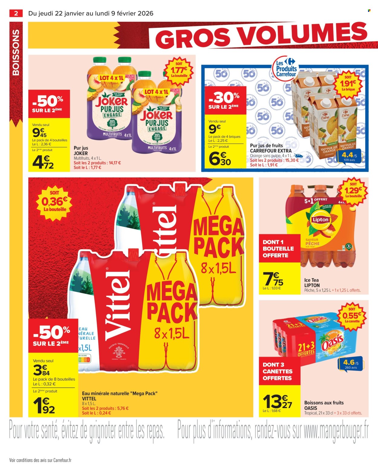 Catalogue Carrefour Hypermarchés - 22/01/2026 - 09/02/2026. Page 4