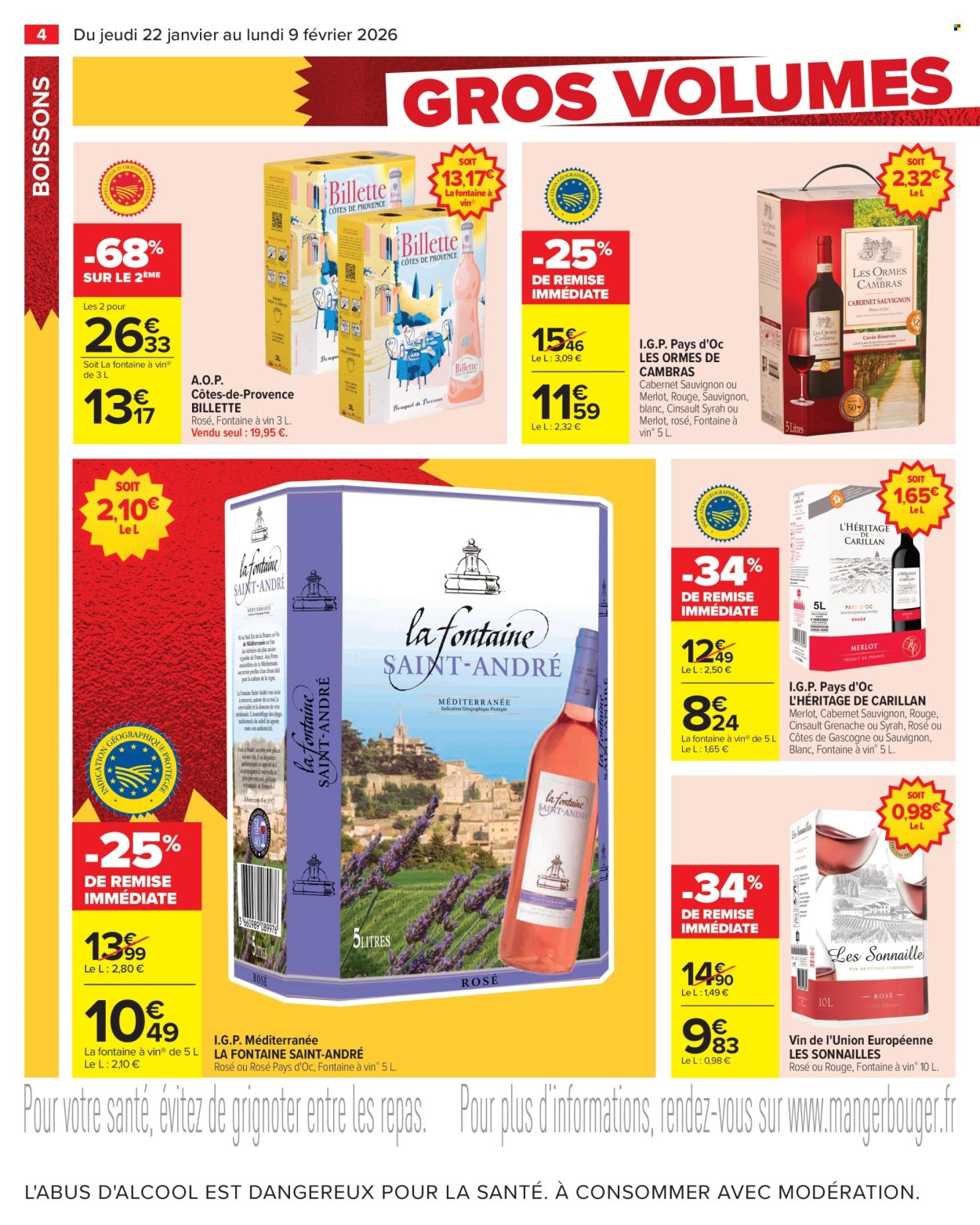 Catalogue Carrefour Hypermarchés - 22/01/2026 - 09/02/2026. Page 6
