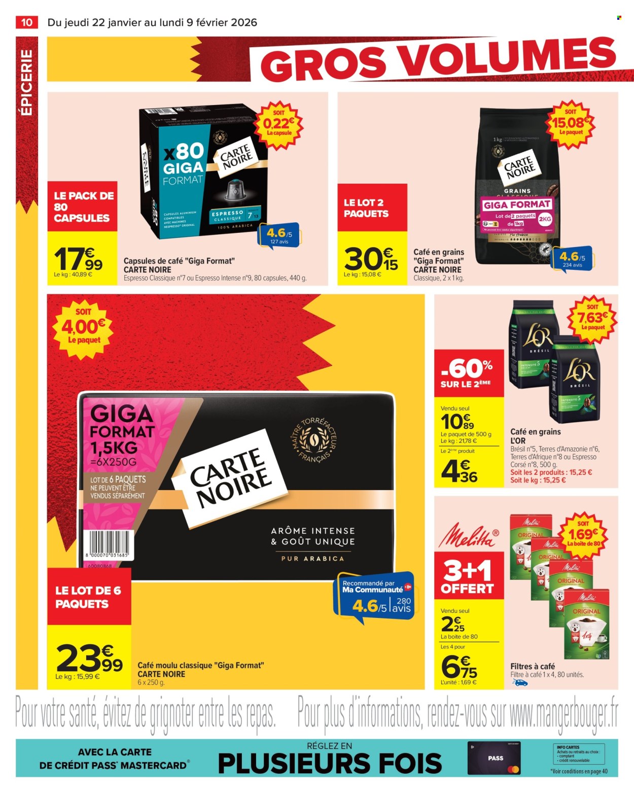 Catalogue Carrefour Hypermarchés - 22/01/2026 - 09/02/2026. Page 12