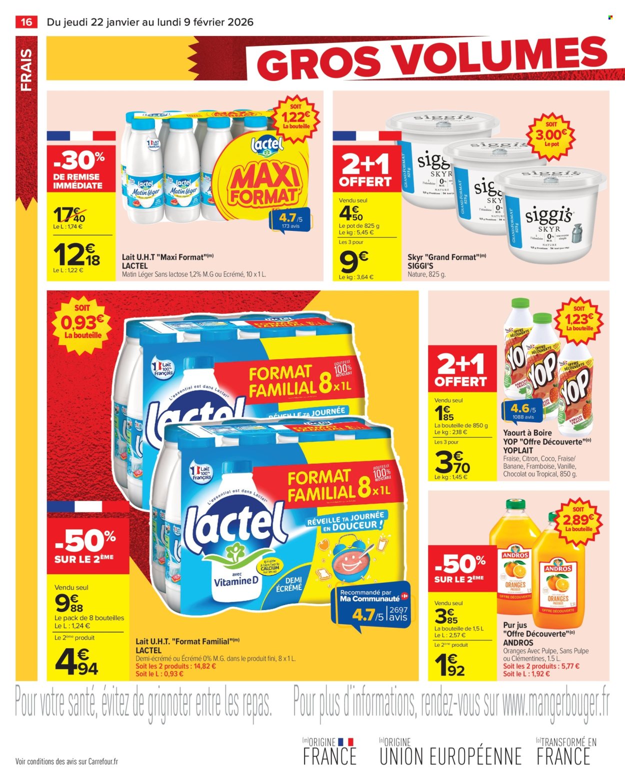 Catalogue Carrefour Hypermarchés - 22/01/2026 - 09/02/2026. Page 18