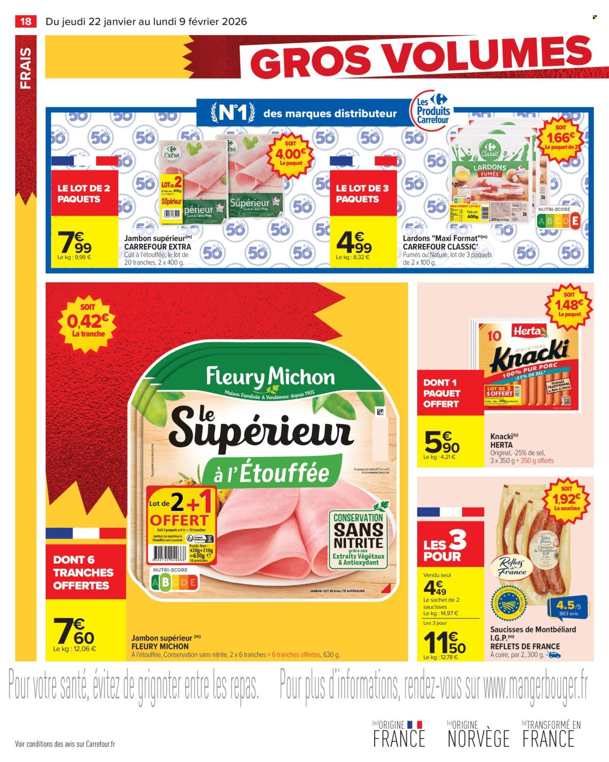 Catalogue Carrefour Hypermarchés - 22/01/2026 - 09/02/2026. Page 20