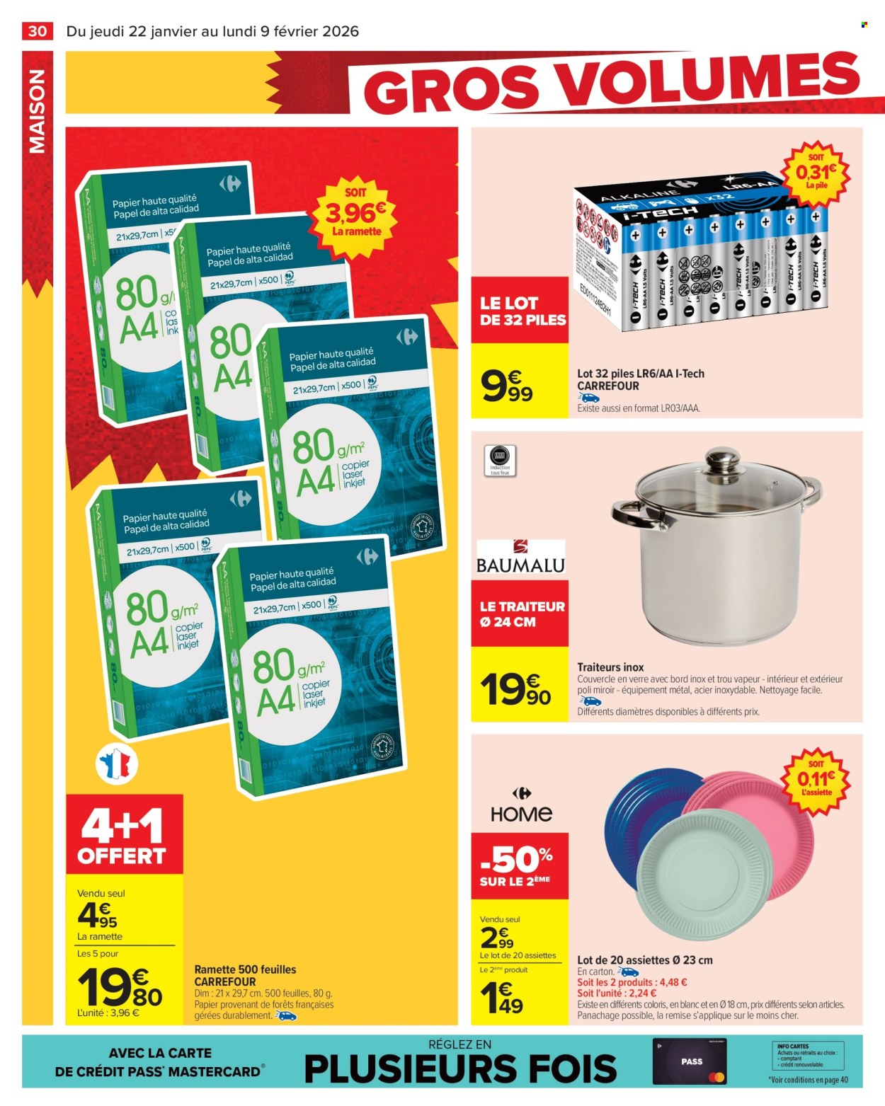 Catalogue Carrefour Hypermarchés - 22/01/2026 - 09/02/2026. Page 32