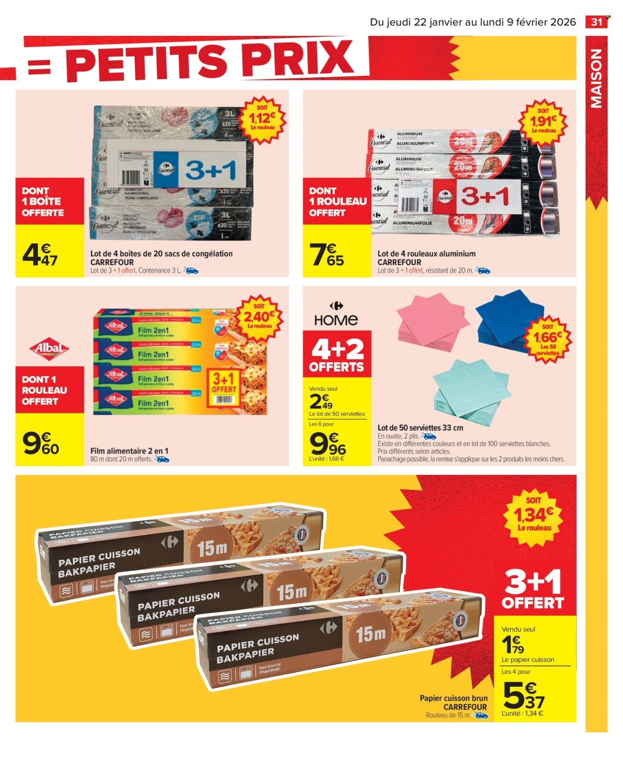 Catalogue Carrefour Hypermarchés - 22/01/2026 - 09/02/2026. Page 33