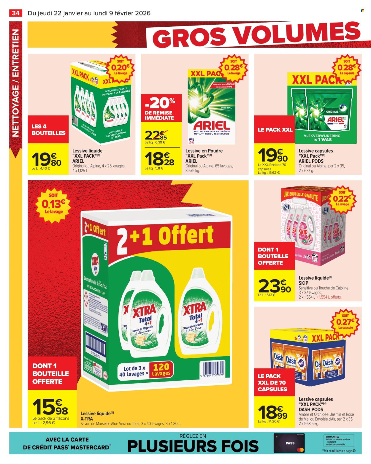 Catalogue Carrefour Hypermarchés - 22/01/2026 - 09/02/2026. Page 36