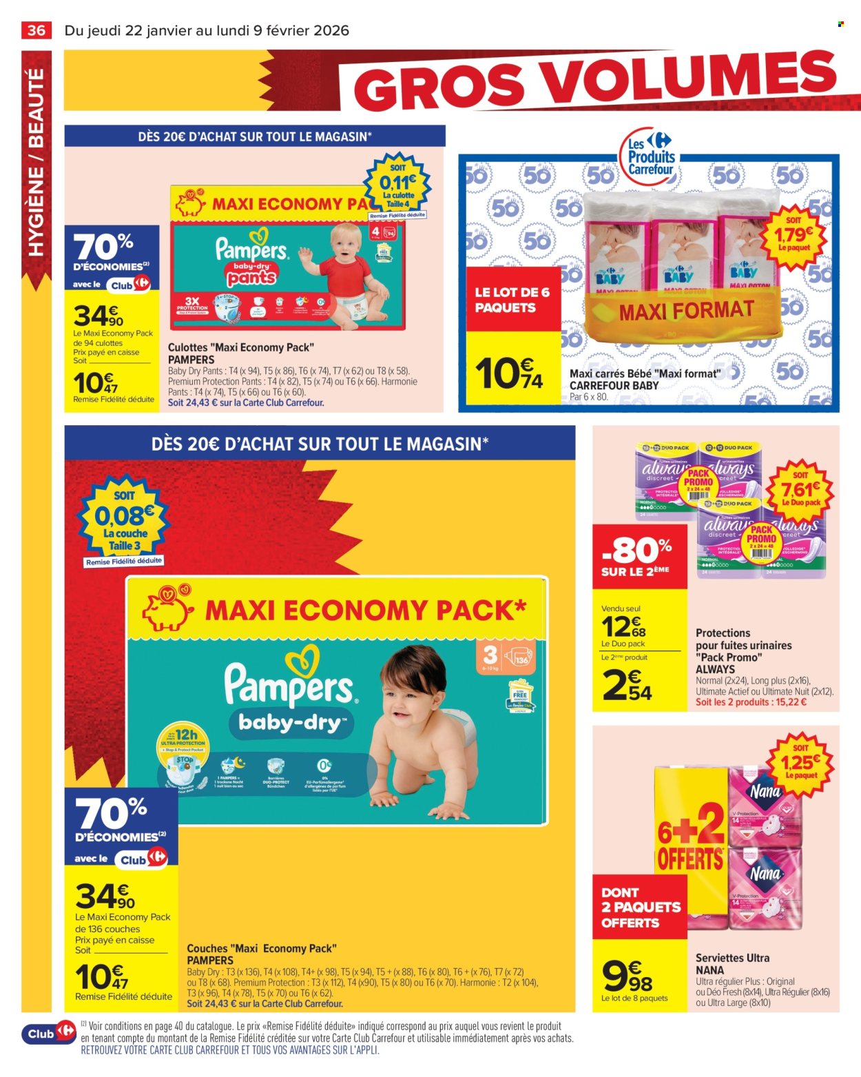Catalogue Carrefour Hypermarchés - 22/01/2026 - 09/02/2026. Page 38