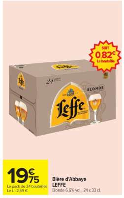 Bière d’Abbaye LEFFE