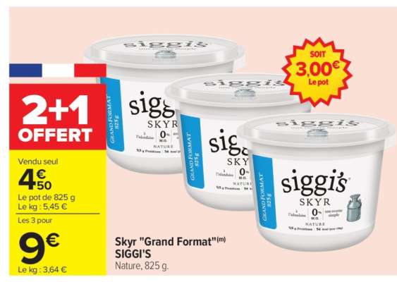 Skyr "Grand Format"(m) SIGGI'S