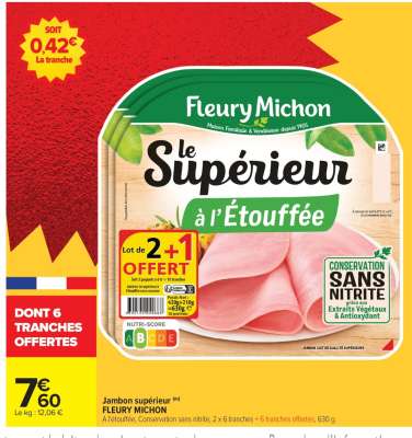 Jambon supérieur