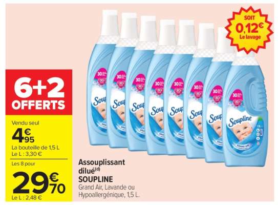 Assouplissant Dilue Soupline