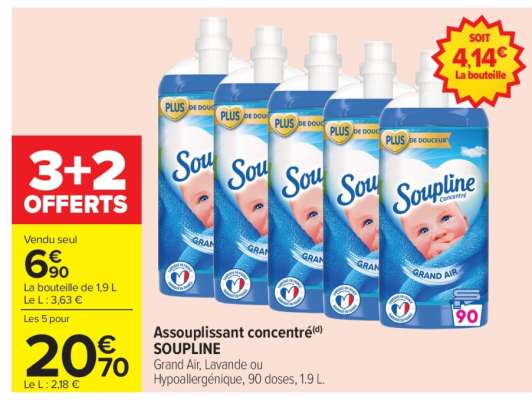 ASSOUPLISSANT CONCENTRÉ SOUPLINE