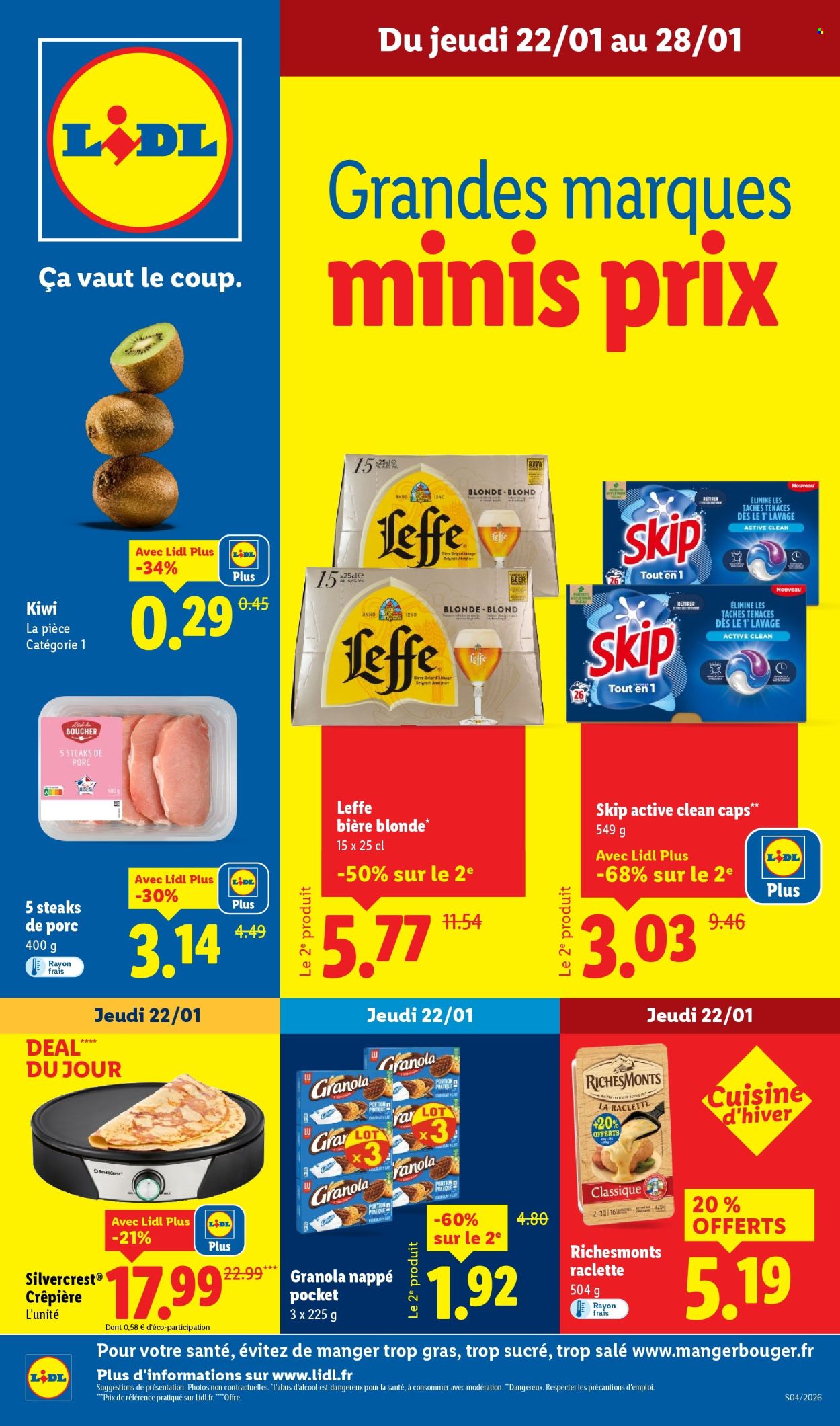 Catalogue Lidl - 22/01/2026 - 28/01/2026. Page 1