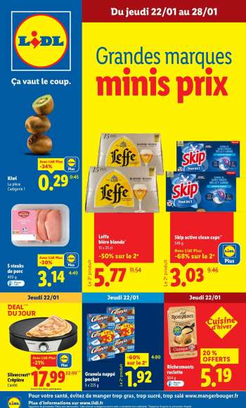 thumbnail - Catalogue Lidl - Les promos de la semaine