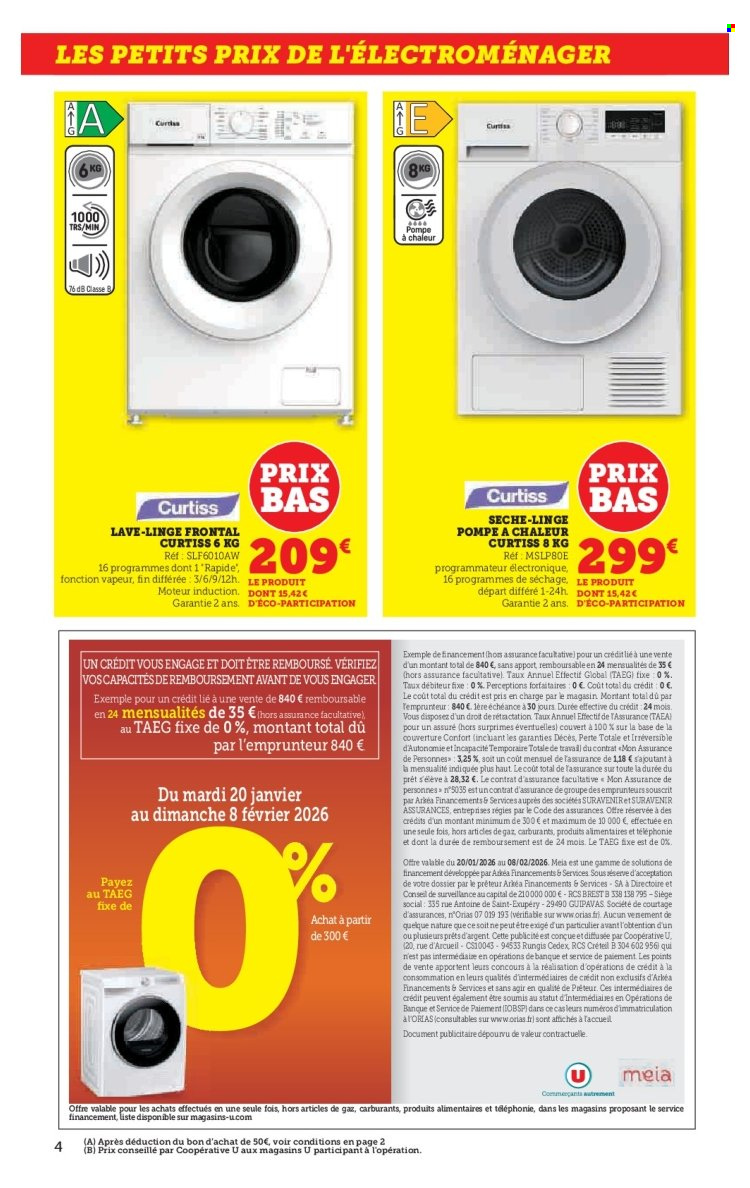 Catalogue SUPER U - 20/01/2026 - 08/02/2026. Page 4