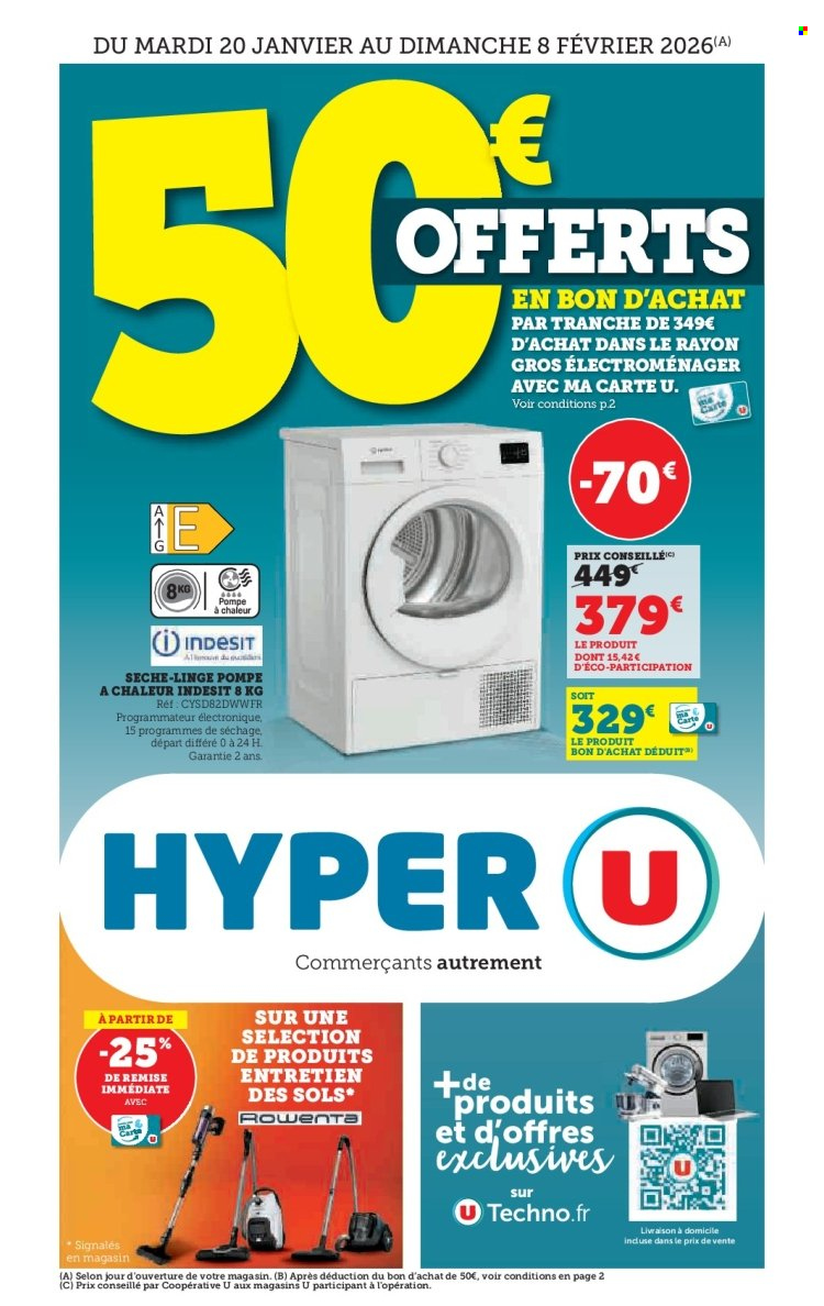 Catalogue HYPER U - 20/01/2026 - 08/02/2026. Page 1