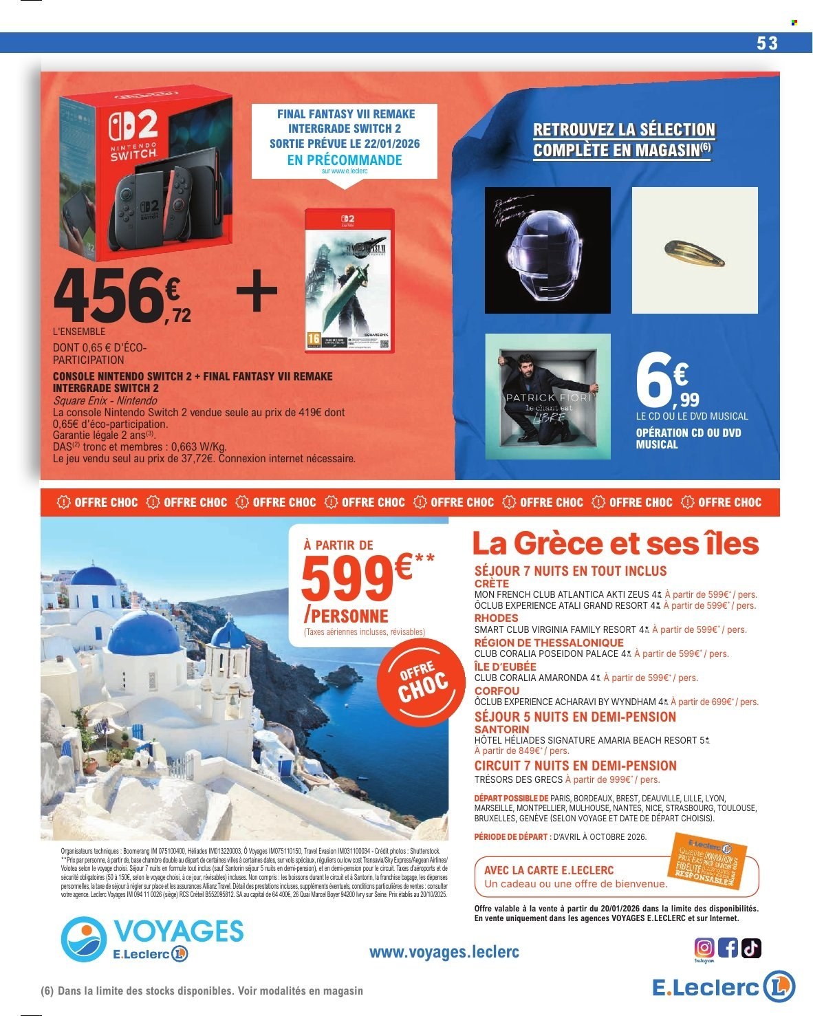 Catalogue E.Leclerc - 20/01/2026 - 31/01/2026. Page 53