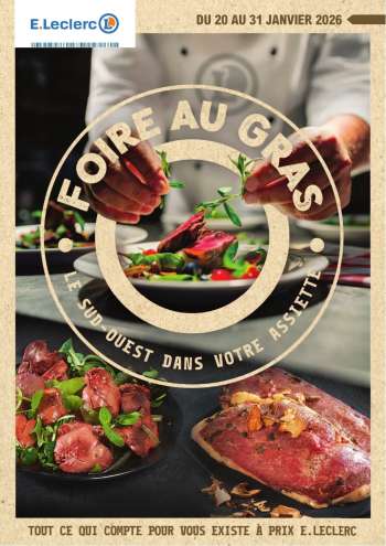 Catalogue E.Leclerc - 20/01/2026 - 31/01/2026.