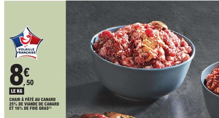 Chair à pâté au canard