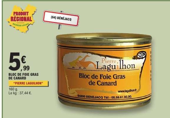 Bloc De Foie Gras De Canard