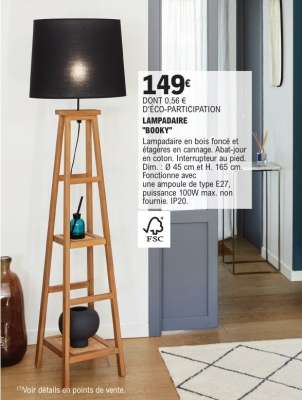LAMPADAIRE "BOOKY"