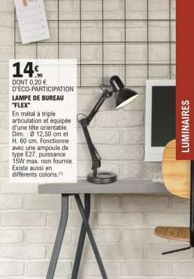 LAMPE DE BUREAU "FLEX"