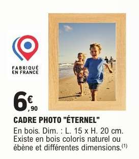 CADRE PHOTO "ÉTERNEL"