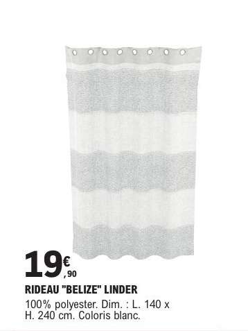 RIDEAU "BELIZE" LINDER
