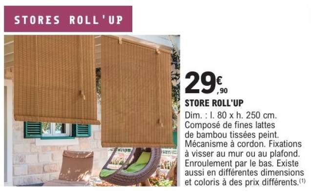 STORE ROLL'UP