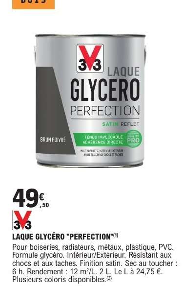 LAQUE GLYCÉRO "PERFECTION"