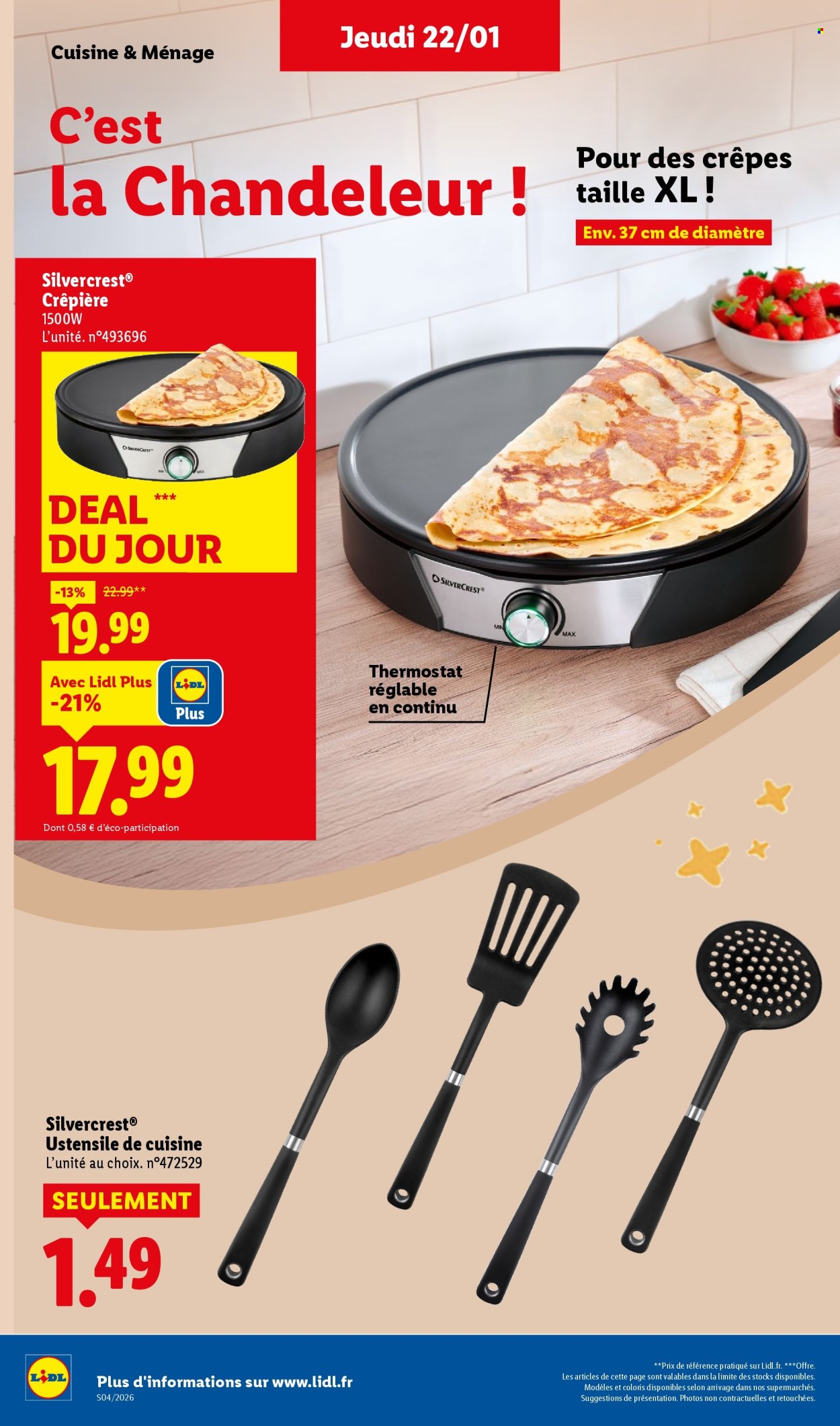 Catalogue Lidl - 19/01/2026 - 22/01/2026. Page 22