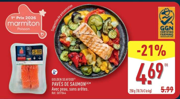 GOLDEN SEAFOOD® PAVÉS DE SAUMON