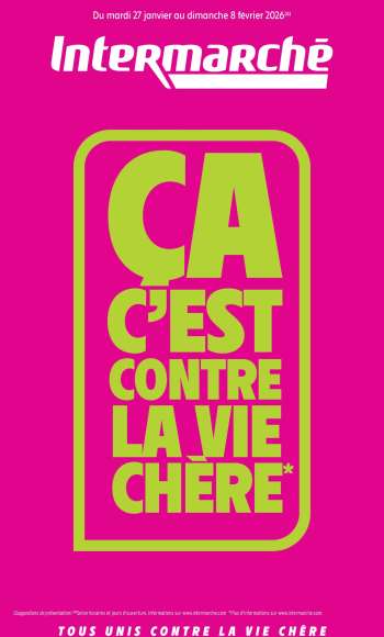 Catalogue Intermarché Super - 27/01/2026 - 08/02/2026.