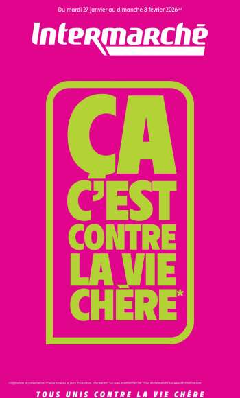 Catalogue Intermarché Express - 27/01/2026 - 08/02/2026.